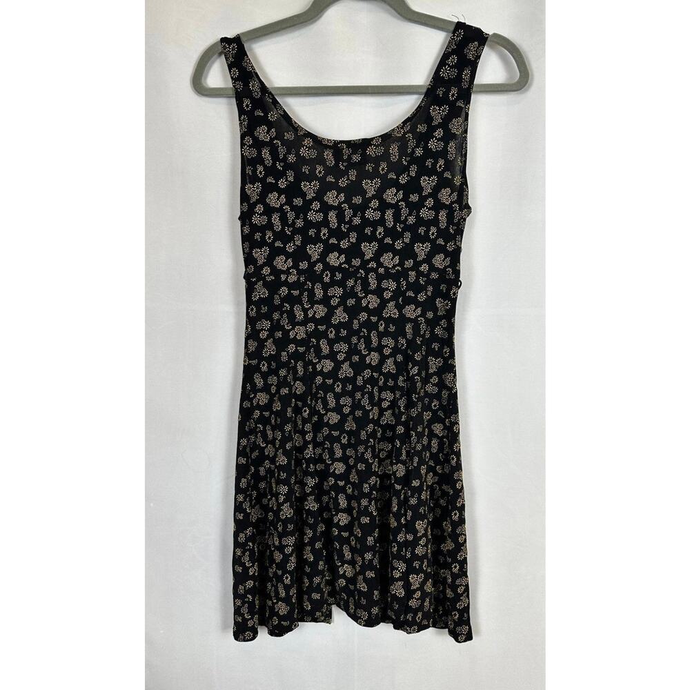 Vintage Floral Mini Dress - Picture 3 of 4